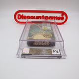 ROMANCING THE STONE - CGC PEDIGREE GRADED 9.6 A++! NEW & Factory Sealed with Authentic H-Overlap Seam! (VHS)