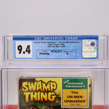 SWAMP THING ADVENTURE 1: THE UN-MEN UNLEASHED - CGC GRADED 9.4 A+! NEW & Factory Sealed with Authentic H-Overlap Seam! (VHS)