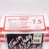MORTAL KOMBAT - SUB-ZERO & SCORPION AUTOGRAPHED! BECKETT GRADED 7.5 B! NEW & Factory Sealed! (VHS)