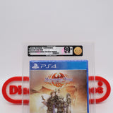 MERCENARIES WINGS: FALSE PHOENIX - VGA GRADED 90+ MINT GOLD! NEW & Factory Sealed! (PS4 PlayStation 4)