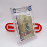 THE LEGEND OF ZELDA: SKYWARD SWORD - FOIL COVER! WATA GRADED 9.6 A++! NEW & Factory Sealed! (Nintendo Wii)