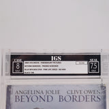 BEYOND BORDERS (ANGELINA JOLIE) PROMO SCREENER! IGS GRADED 8 BOX & 7.5 SEAL! NEW & Factory Sealed with Authentic V-Overlap Seam! (VHS)