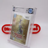 THE LEGEND OF ZELDA: SKYWARD SWORD - FOIL COVER! WATA GRADED 9.6 A++! NEW & Factory Sealed! (Nintendo Wii)