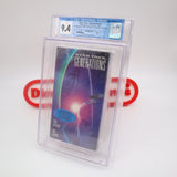 STAR TREK: GENERATIONS (PROMOTIONAL COPY!) CGC GRADED 9.4 A+! NEW & Factory Sealed with Authentic V-Overlap Seam! (VHS)