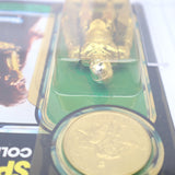 SEE-THREEPIO / C-3PO w/ COLLECTOR'S COIN - AFA GRADED with 95 FIGURE!  Cracked Bubble 92 BACK - NEW Authentic & Factory Sealed! (MOC Vintage Star Wars Figure)