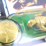 SEE-THREEPIO / C-3PO w/ COLLECTOR'S COIN - AFA GRADED with 95 FIGURE!  Cracked Bubble 92 BACK - NEW Authentic & Factory Sealed! (MOC Vintage Star Wars Figure)