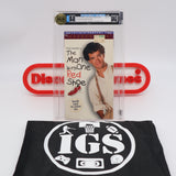 THE MAN WITH THE ONE RED SHOE (TOM HANKS) - IGS GRADED 8 BOX & 7.5 SEAL! NEW & Factory Sealed with Authentic V-Overlap Seam! (VHS)