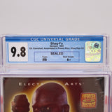 SHAQ FU with SHAQ RAP CD SINGLE! - CGC GRADED 9.8 A++! NEW & Factory Sealed! (Sega Genesis)