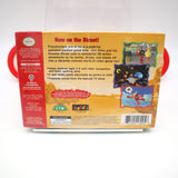 SESAME STREET: ELMO'S LETTER ADVENTURE - NEW & Factory Sealed with Authentic V-Seam! (N64 Nintendo 64)