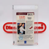 THE MAN WITH THE ONE RED SHOE (TOM HANKS) - IGS GRADED 8 BOX & 7.5 SEAL! NEW & Factory Sealed with Authentic V-Overlap Seam! (VHS)