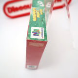 SESAME STREET: ELMO'S LETTER ADVENTURE - NEW & Factory Sealed with Authentic V-Seam! (N64 Nintendo 64)