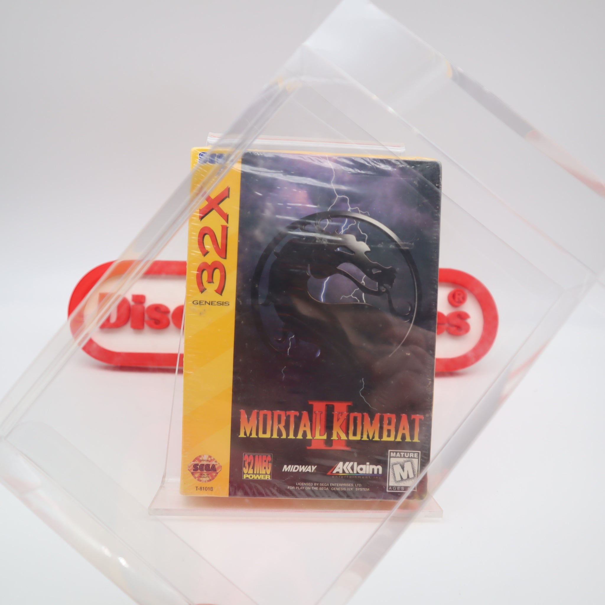 Sega Genesis Mortal Kombat purchases Complete in Box Mint