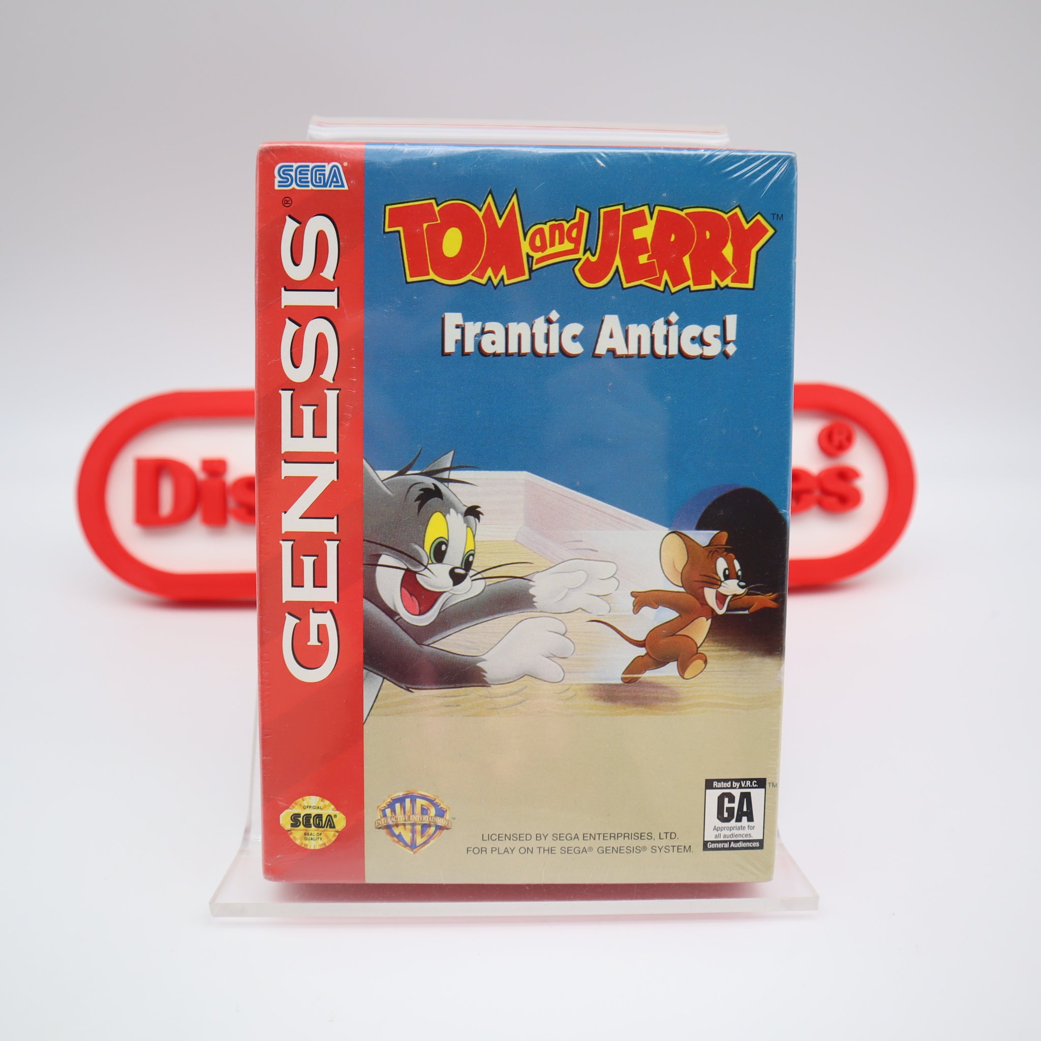 Tom and jerry retailer sega game