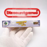 SESAME STREET: ELMO'S LETTER ADVENTURE - NEW & Factory Sealed with Authentic V-Seam! (N64 Nintendo 64)