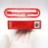 SESAME STREET: ELMO'S LETTER ADVENTURE - NEW & Factory Sealed with Authentic V-Seam! (N64 Nintendo 64)
