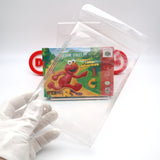 SESAME STREET: ELMO'S LETTER ADVENTURE - NEW & Factory Sealed with Authentic V-Seam! (N64 Nintendo 64)