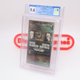 PAPILLON - CGC GRADED 9.4 A+! NEW & Factory Sealed with Authentic H-Overlap Seam! (VHS)