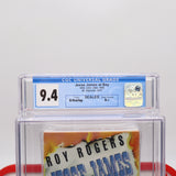 ROY ROGERS: JESSE JAMES AT BAY - CGC GRADED 9.4 A++! NEW & Factory Sealed with Authentic H-Overlap Seam! (VHS)