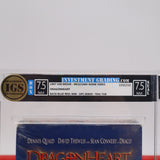 DRAGONHEART / DRAGON HEART - IGS GRADED 7.5 BOX & 7.5 SEAL! NEW & Factory Sealed with Authentic V-Overlap Seam! (VHS)