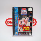 ESPN NATIONAL HOCKEY NIGHT - NEW & Factory Sealed with Authentic V-Overlap Seam! (Sega CD)