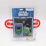 STAR WARS / DISNEY DROID FACTORY: C1-MNST4 - COLLECTIBLE TOY - AFA GRADED 9.25 NEW Authentic & Factory Sealed! (MOC Star Wars Figure)