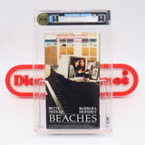 BEACHES (BETTE MIDLER) - IGS GRADED 8 BOX & 8 SEAL! NEW & Factory Sealed with Authentic H-Overlap Seam! (VHS)