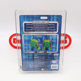 STAR WARS / DISNEY DROID FACTORY: C1-MNST4 - COLLECTIBLE TOY - AFA GRADED 9.0 NEW Authentic & Factory Sealed! (MOC Star Wars Figure)
