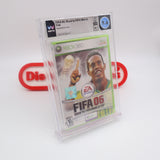 FIFA SOCCER 06 2006: ROAD TO FIFA WORLD CUP - WATA GRADED 9.6 A+! NEW & Factory Sealed! (XBox 360)