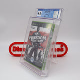 FREEDOM FIGHTERS - CGC GRADED 9.4 A+! NEW & Factory Sealed! (XBOX)