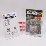 COBRA ACTION PACK: ROPE CROSSER ACCESSORY - CAS GRADED 85+ 8 BACK - NEW Authentic & Factory Sealed! (MOC Vintage G.I. Joe Figure)