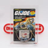 COBRA ACTION PACK: ROPE CROSSER ACCESSORY - CAS GRADED 85+ 8 BACK - NEW Authentic & Factory Sealed! (MOC Vintage G.I. Joe Figure)
