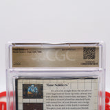 TIME SOLDIERS - CGC GRADED 7.5 A+! NEW & Factory Sealed with Authentic Tube Seal! (Sega Genesis)