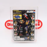 COBRA ACTION PACK: ROPE CROSSER ACCESSORY - CAS GRADED 85+ 8 BACK - NEW Authentic & Factory Sealed! (MOC Vintage G.I. Joe Figure)