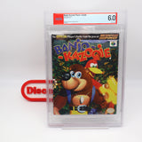 BANJO-KAZOOIE OFFICIAL PLAYER'S STRATEGY GUIDE by NINTENDO POWER! PSA GRADED 6.0
