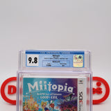 MIITOPIA - CGC GRADED 9.8 A++! NEW & Factory Sealed! (Nintendo 3DS)