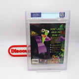 BANJO-KAZOOIE OFFICIAL PLAYER'S STRATEGY GUIDE by NINTENDO POWER! PSA GRADED 6.0