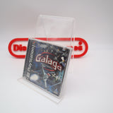 GALAGA: DESTINATION EARTH - NEW & Factory Sealed with Authentic Y-Fold Seal! (PS1 PlayStation 1)