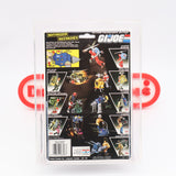 COBRA ACTION PACK: POM-POM GUN ACCESSORY - CAS GRADED 75+ 8 BACK - NEW Authentic & Factory Sealed! (MOC Vintage G.I. Joe Figure)