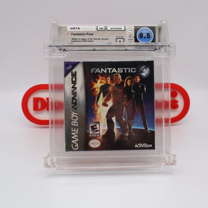 FANTASTIC FOUR 4 - WATA GRADED 8.5 A! NEW & Factory Sealed with Authentic H-Overlap Seam! (Game Boy Advance GBA)