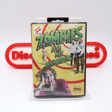 ZOMBIES AT MY NEIGHBORS (REAL/ORIGINAL VERSION!) NEW & Factory Sealed with Authentic Tube Seal! (Sega Genesis)