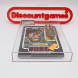 CHEWBACCA - AFA GRADED 80 Y-NM 65 BACK - NEW Authentic & Factory Sealed! (MOC Vintage Star Wars Figure)