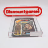 CHEWBACCA - AFA GRADED 80 Y-NM 65 BACK - NEW Authentic & Factory Sealed! (MOC Vintage Star Wars Figure)