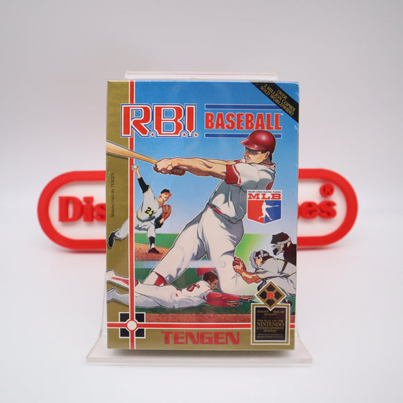 R.B.I. BASEBALL / RBI - NEW & Factory Sealed with Authentic 3-Sided Seam! (NES Nintendo)