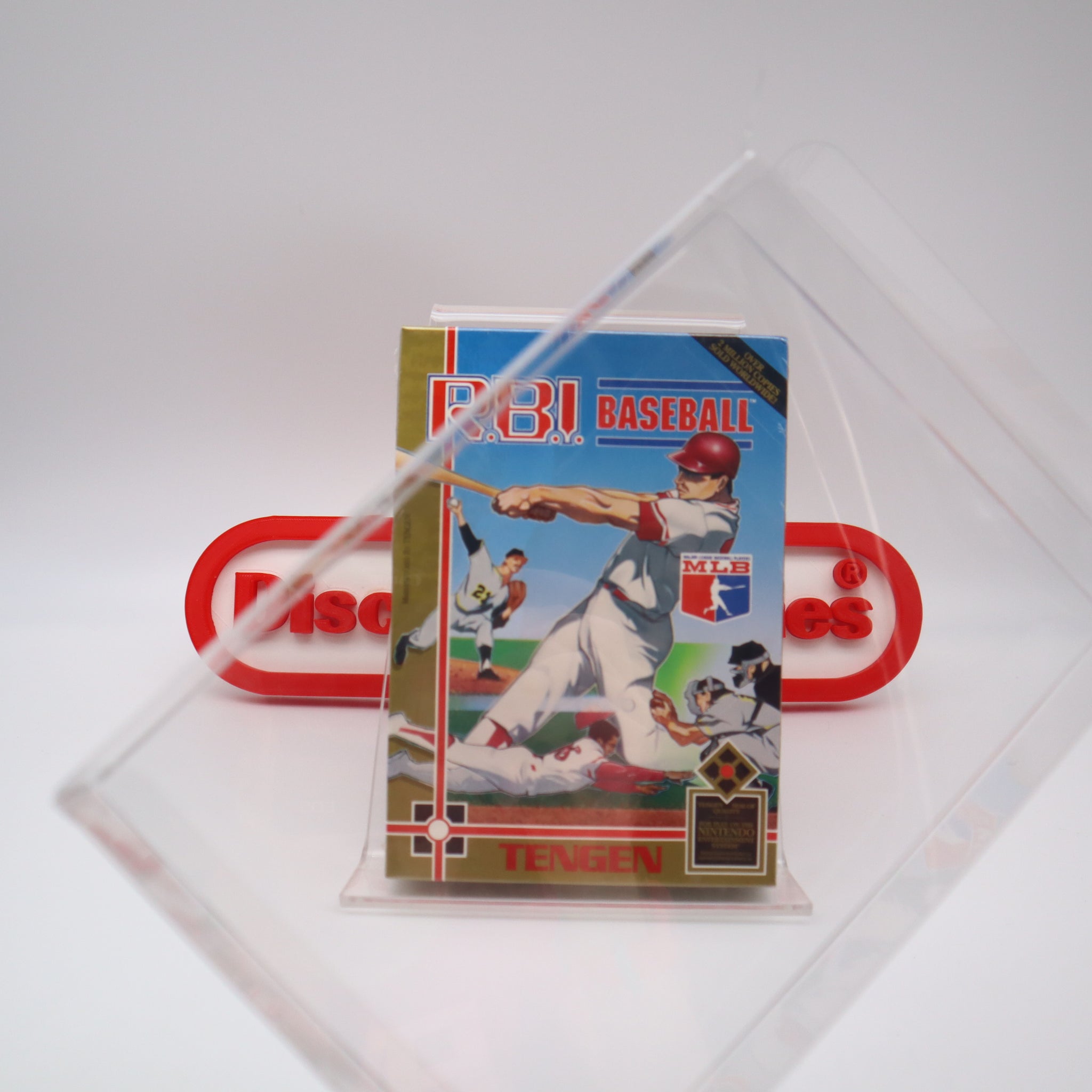 Purchases New Sealed Tengen Nintendo RBI Baseball