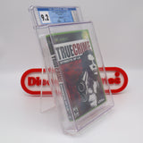 TRUE CRIME: STREETS OF LA - BLACK LABEL - CGC GRADED 9.2 B+! NEW & Factory Sealed! (XBOX)