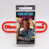 ROBIN WILLIAMS: LIVE - IGS GRADED 8.5 BOX & 9 SEAL! NEW & Factory Sealed with Authentic H-Overlap Seam! (VHS)