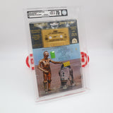 THE STORY OF STAR WARS - 1978 SUPERSCOPE STORY BOOK & CASSETTE TAPE - AFA GRADED 75 EX+/NM - NEW Authentic & Factory Sealed!