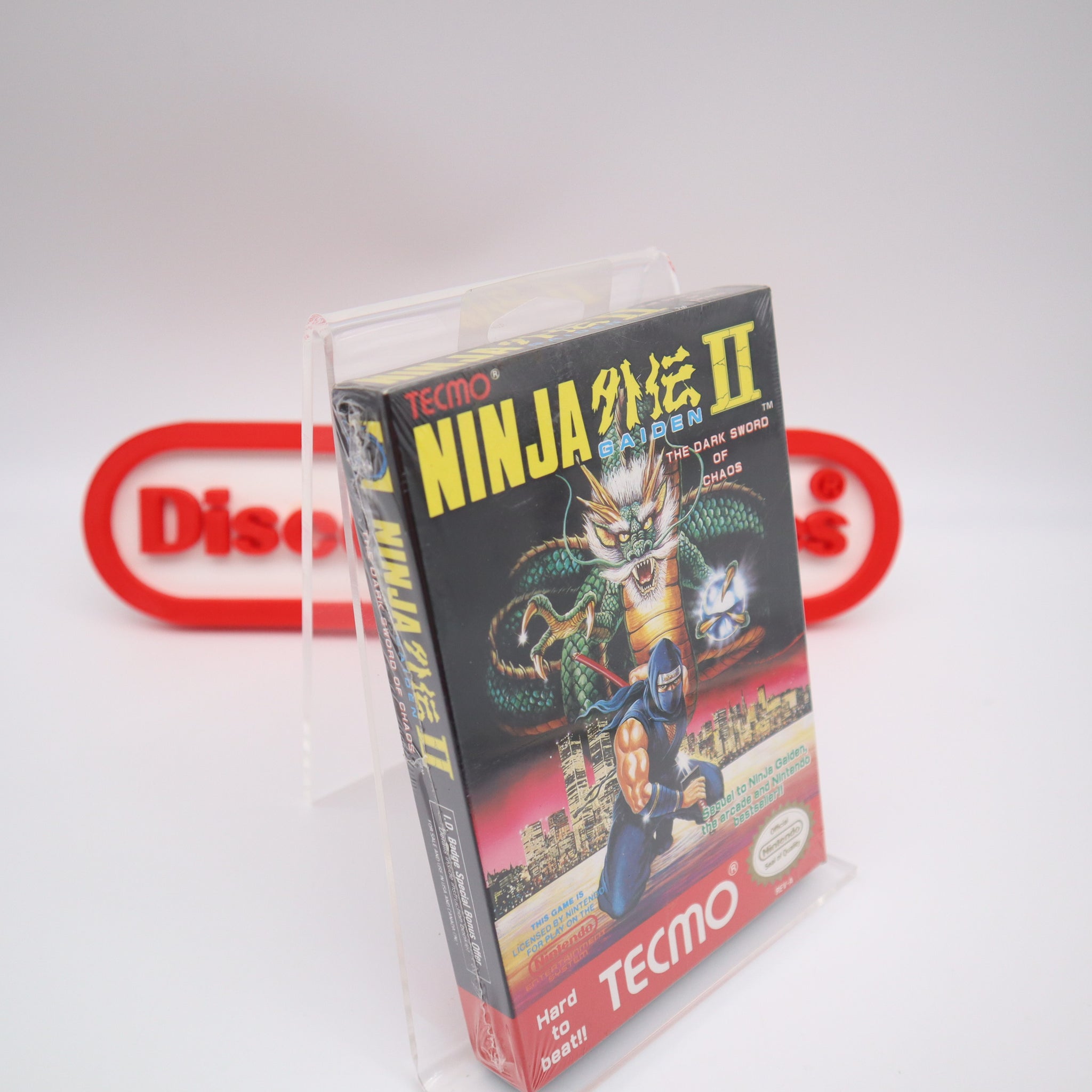 NINJA GAIDEN II 2: THE DARK SWORD OF CHAOS - NEW & Factory Sealed