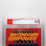 NINTENDO POWER ISSUE #17 - FINAL FANTASY STRATEGY GUIDE - PSA GRADED 6.0!