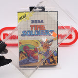 TIME SOLDIERS - NEW & Factory Sealed with Authentic Tube Seal! (SMS / Sega Master System)